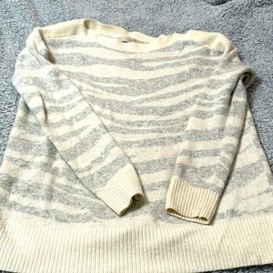 Zebra inspired sweater
